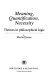 Meaning, quantification, necessity : themes in philosophical logic /