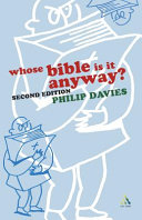 Whose Bible is it anyway? /