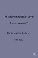 The Soviet collective farm, 1929-1930 /