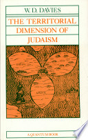 The territorial dimension of Judaism /