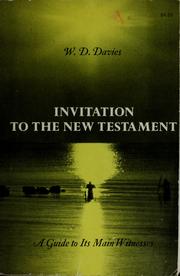 Invitation to the New Testament : a guide to its main witnesses /