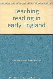 Teaching reading in early England