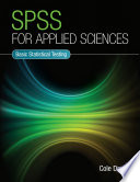 SPSS for applied sciences : basic statistical testing /
