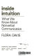 Inside intuition: w : t we know about non-verbal communication.