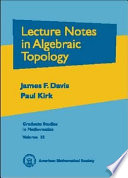 Lecture notes in algebraic topology /