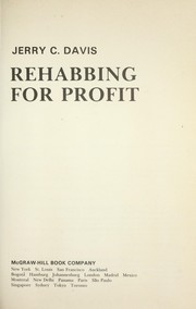 Rehabbing for profit /