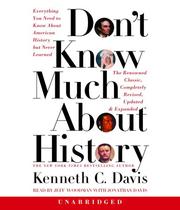 Don't know much about history : everything you need to know about American history but never learned /