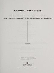 Natural disasters : from the Black Plague to the eruption of Mt. Pinatubo /