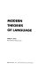 Modern theories of language /