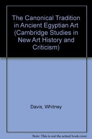 The canonical tradition in ancient Egyptian art /