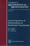 Local properties of distributions of stochastic functionals /