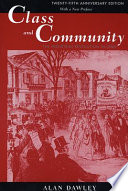 Class and community : the industrial revolution in Lynn /