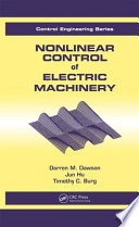 Nonlinear control of electric machinery /