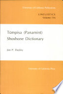 Tümpisa (Panamint) Shoshone dictionary /