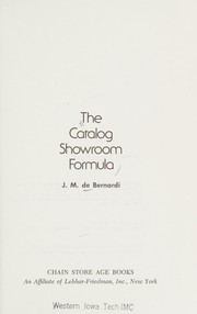 The catalog showroom formula /