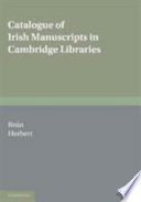 Catalogue of Irish manuscripts in Cambridge libraries /
