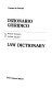 Dizionario giuridico = Law dictionary /