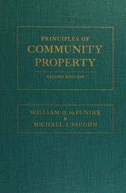 Principles of community property.