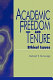 Academic freedom and tenure : ethical issues /