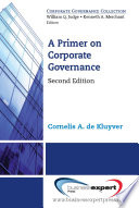 A Primer on Corporate Governance, Second Edition /