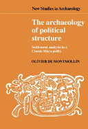 The archaeology of political structure : settlement analysis in a classic Maya polity /