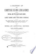 A history of the Comstock silver lode & mines /