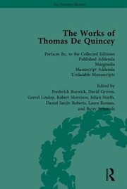 The works of Thomas De Quincey.