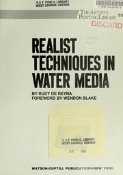 Realist techniques in water media /