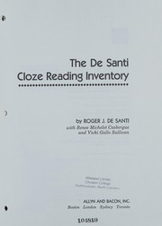 The De Santi cloze reading inventory /