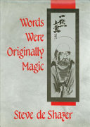 Words were originally magic /