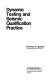 Dynamic testing and seismic qualification practice /