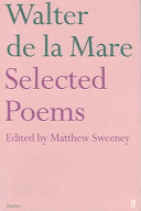 Walter de la Mare : selected poems /