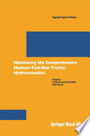 Monitoring the Comprehensive Nuclear-Test-Ban Treaty: Hydroacoustics /