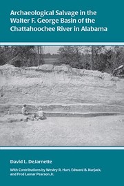 Archaeological salvage in the Walter F. George Basin of the Chattahoochee River in Alabama /
