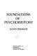 Foundations of psychohistory /