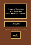 Control of emissions from municipal solid waste incinerators /