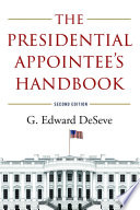 The presidential appointee's handbook /