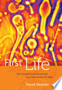 First life : discovering the connections between stars, cells, and how life began /