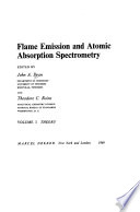 Flame emission and atomic absorption spectrometry /