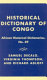 Historical dictionary of Congo.