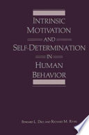 Intrinsic motivation and self-determination in human behavior /