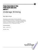 Underage drinking /