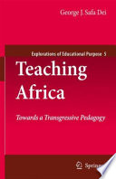 Teaching Africa : towards a transgressive pedagogy /