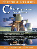 C# for programmers / Harvey M. Deitel, Paul J. Deitel.