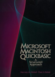 Microsoft Macintosh QuickBASIC : a structured approach /