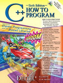C++ how to program /