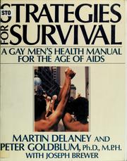 Strategies for survival : a gay men's health manual for the age of AIDS /