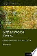 State-sanctioned violence : advancing a social work and social justice agenda /