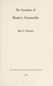 The invention of Dante's Commedia /