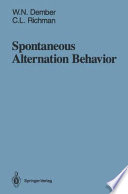 Spontaneous Alternation Behavior /